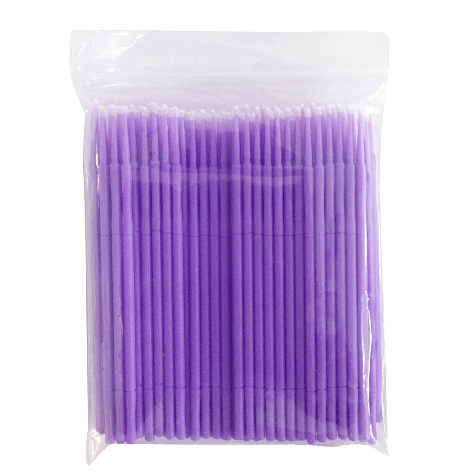 100Pcs Dental Disposable Micro Tooth Applicators Brushes Fine Tips Purple 1.5mm