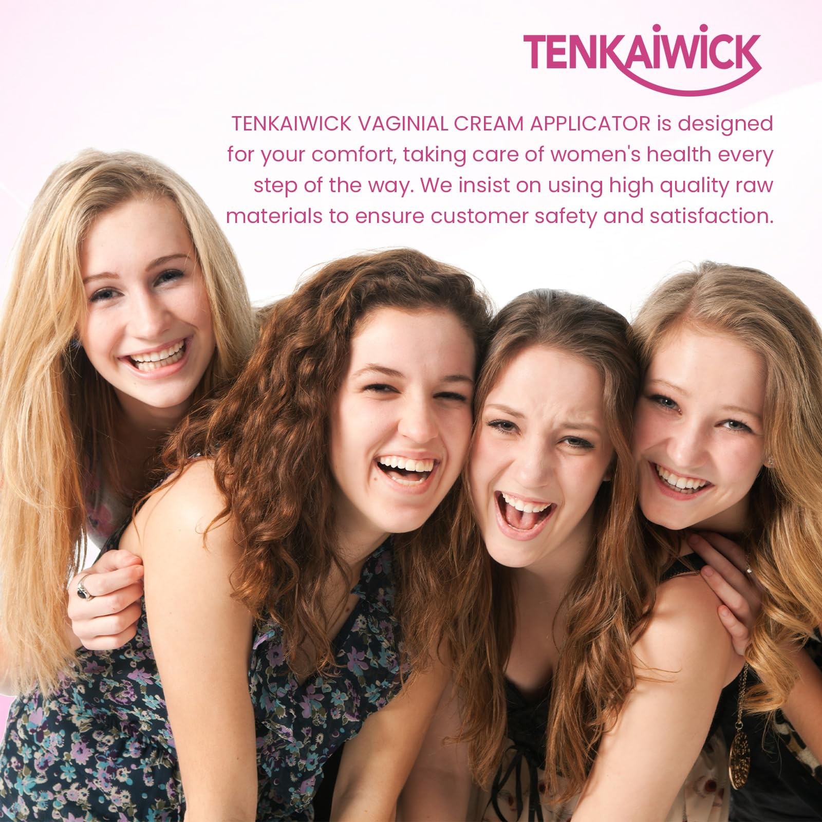 TENKAIWICK Vaginal Suppository Applicator 100Pk, 1 Count (Pack of 100)