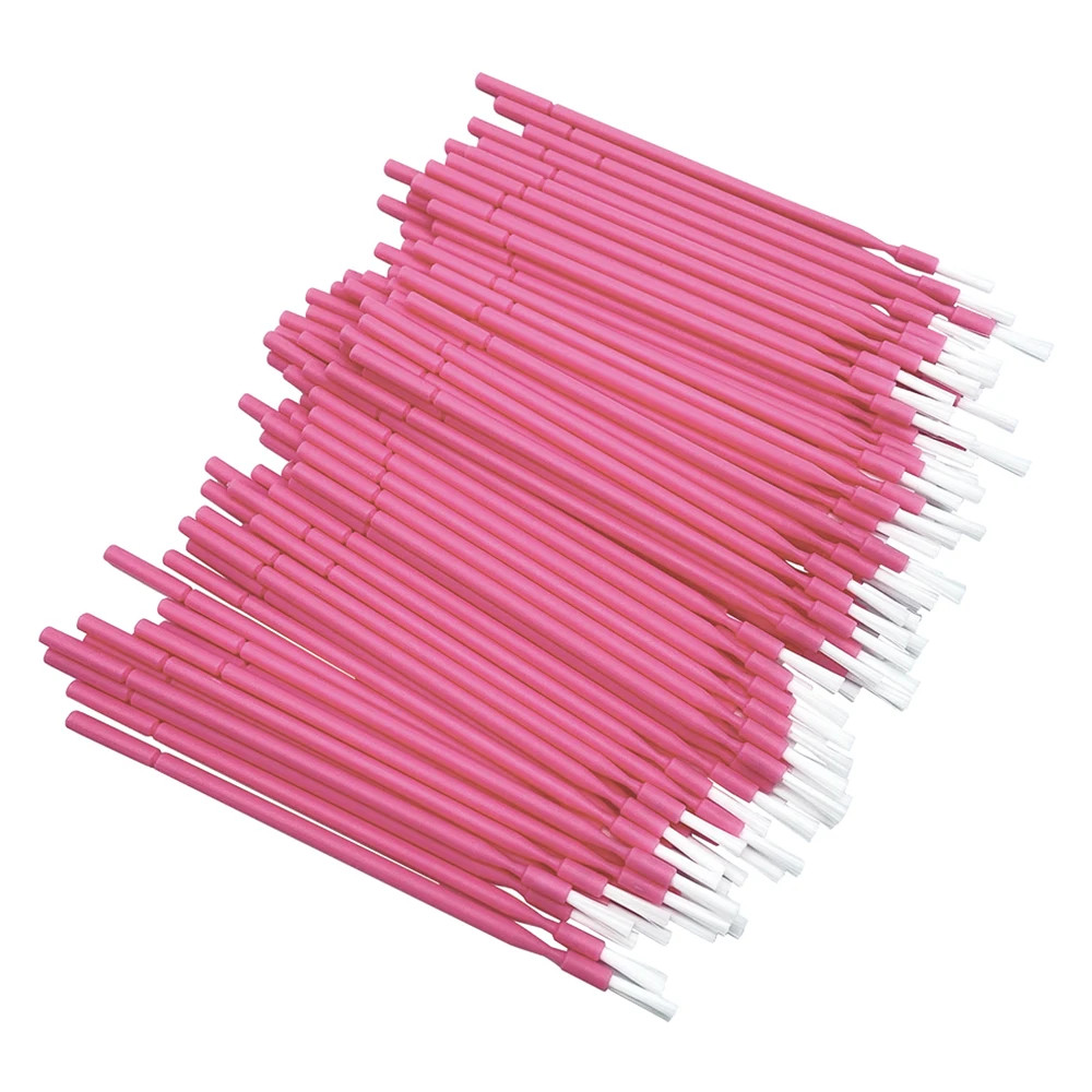 100Pcs/Bottle Dental Long Disposable Micro Brush Applicators Brushes