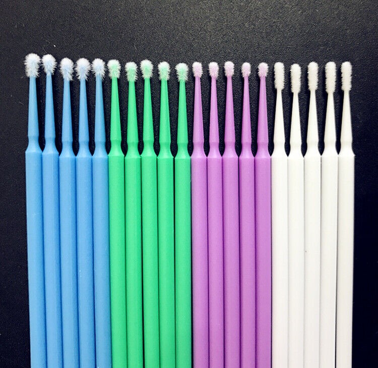 10Pack Dental Beauty Applicators Micro Micro Brush Regular/Medium/Fine/Ultrafine