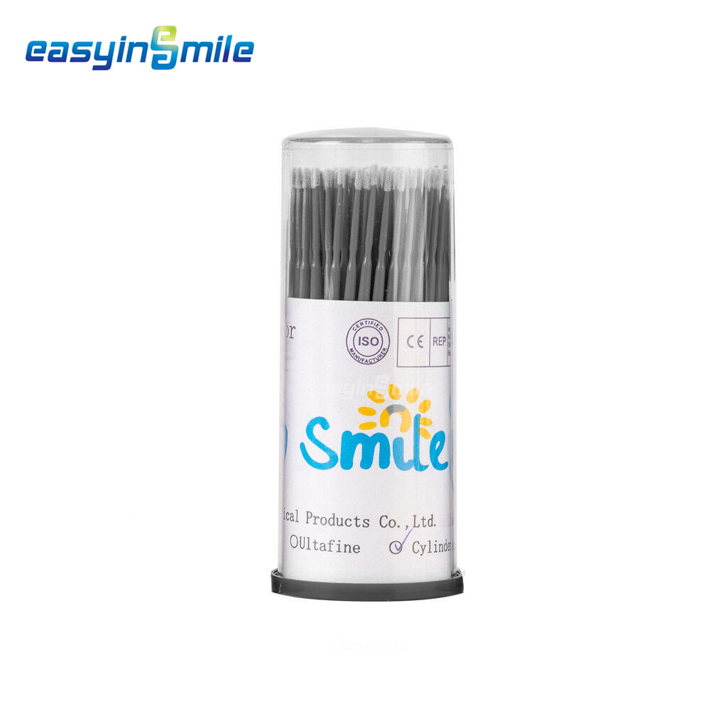 100pc Microbrush Applicator Tips Dental Micro Brush Regular/Fine/Super Fine