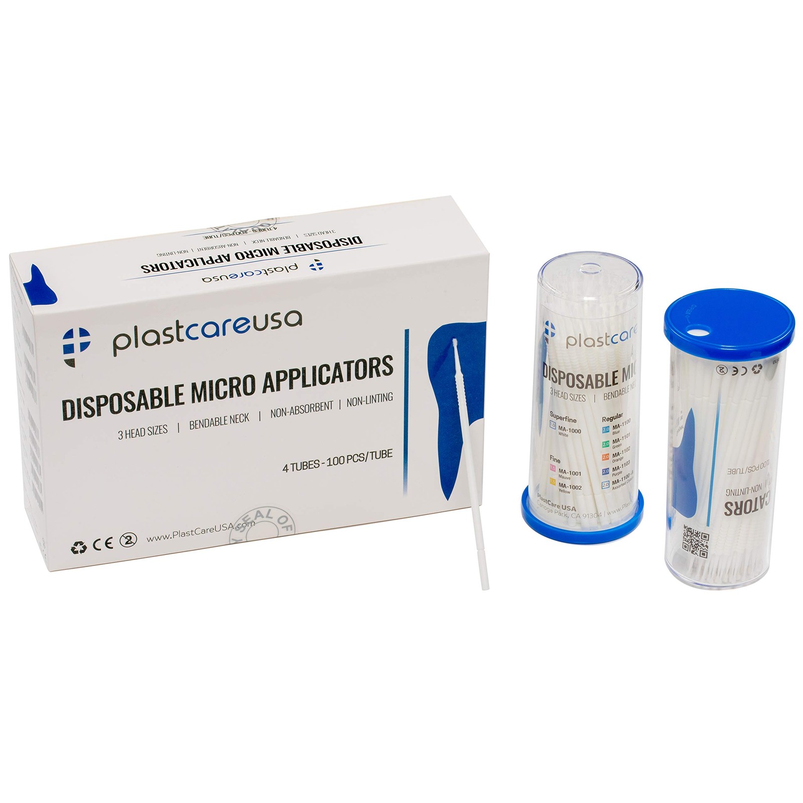 400 Superfine Micro Applicator Brushes – Disposable Dental Microbrushes with …