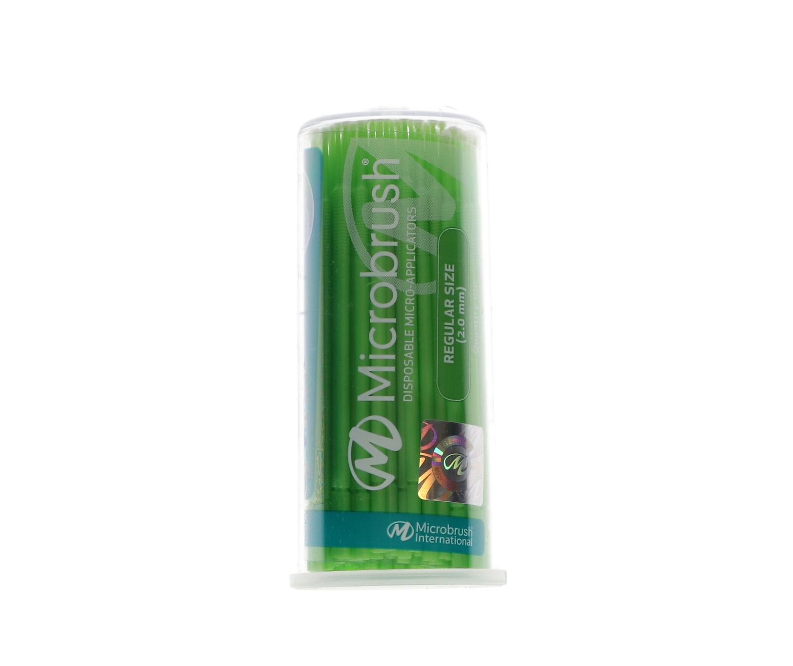 Microbrush MRG400 Tube Series Disposable Micro Applicators Regular Green 400/Pk
