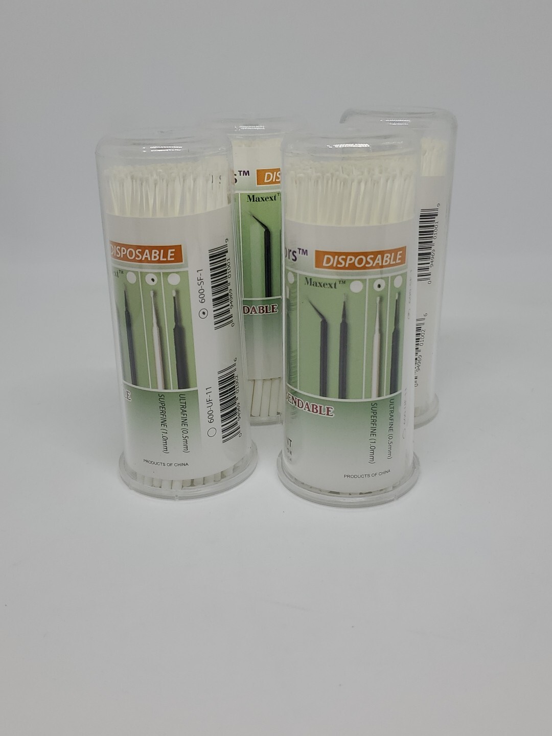 Lot Of 400 Plasdent 600-SF-1 MaxMicro Micro Applicators 1.0mm Super Fine Tip