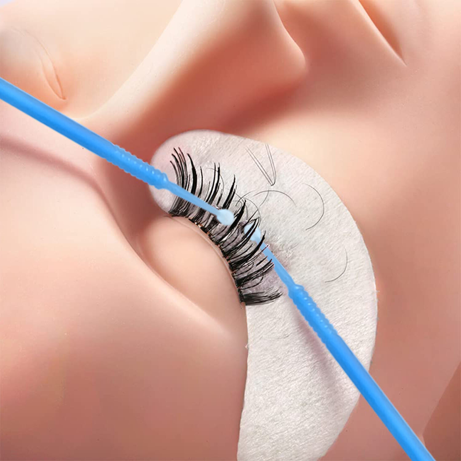 400 Microbrush Micro Brush Applicator Tips for Makeup Eyelash Dental Super Fine