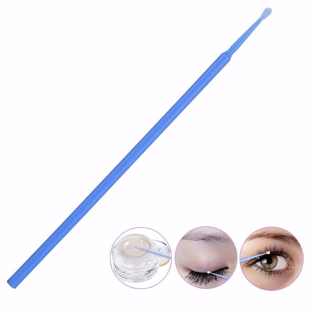 100/Pack Dental Applicator Stick Disposable Applicators Brush for Makeup & Clean