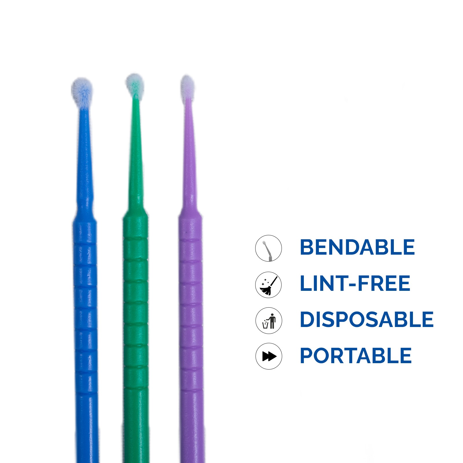 400x Microbrush Applicator Tips Dental Micro Brush Regular / Fine / Ultrafine
