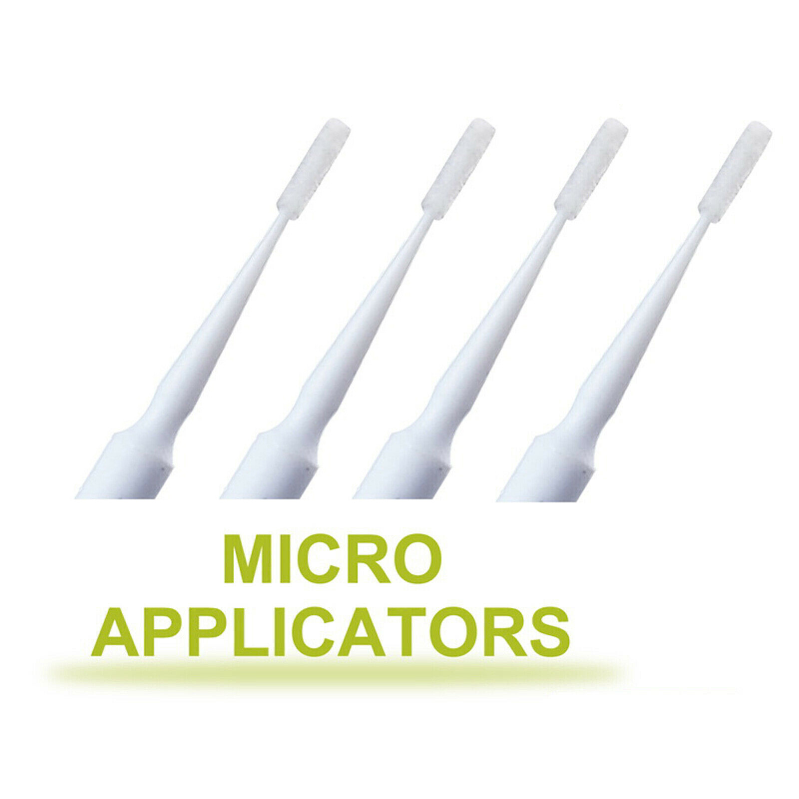 400 Pcs Dental Disposable Applicator Micro Brush Tips Bendable 1.0/1.5/2.0/2.5mm