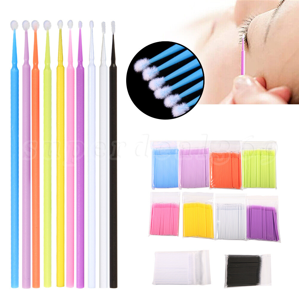 100pcs/pack Dental microbrush micro brush applicator tip regular/fine/ultrafine