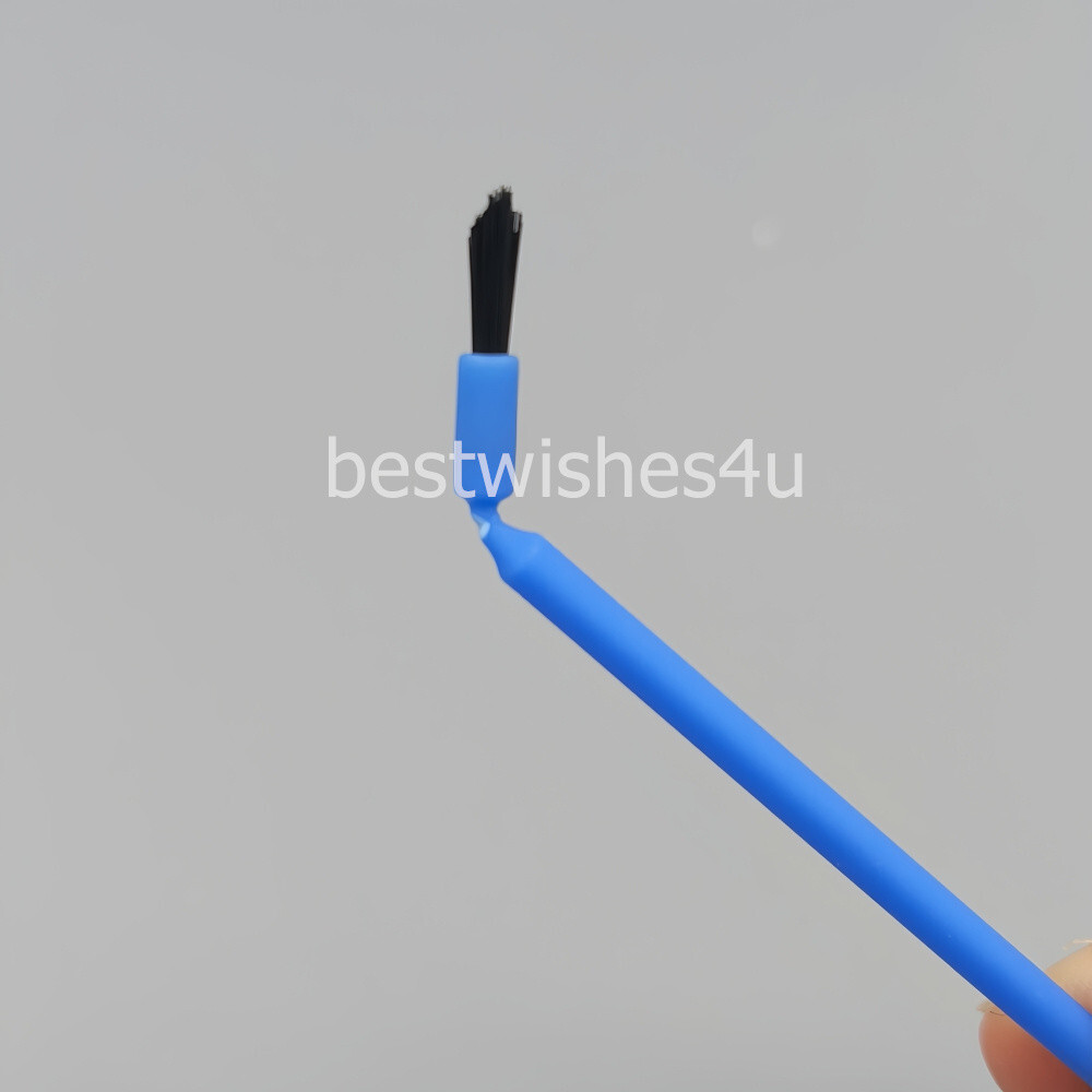 100 Pcs Microbrush Applicator Tips Dental Micro Brush Bendable Tapered Bristle