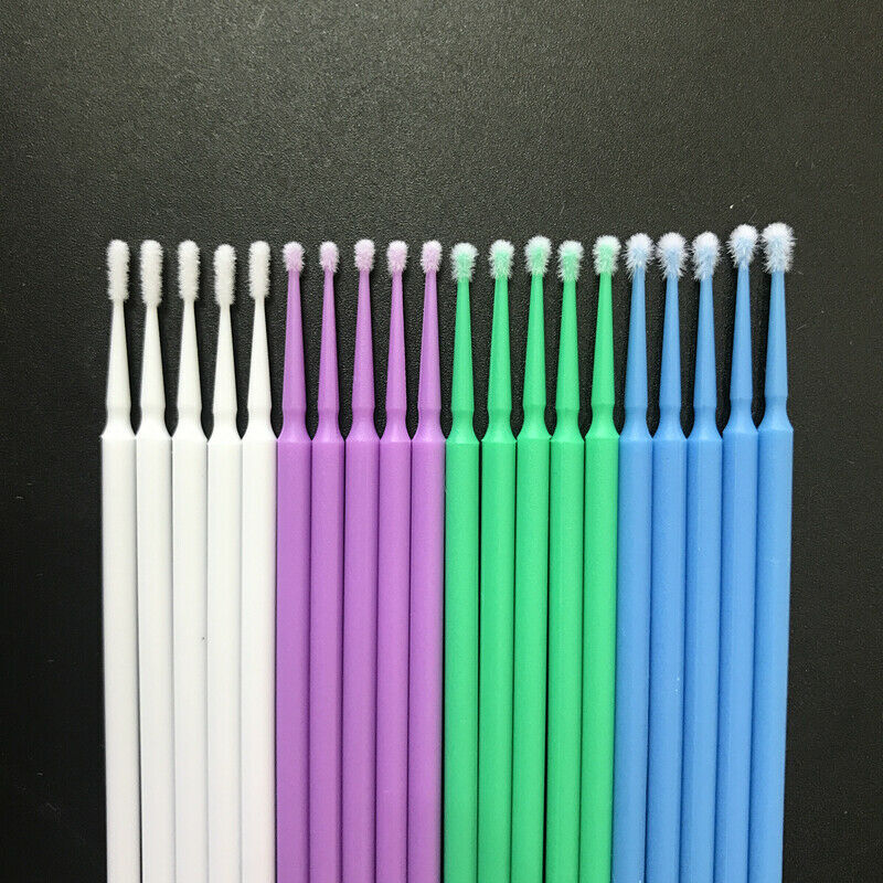 Dental Bendable Microbrush Micro Brush Applicator Tip Regular Fine Ultrafine