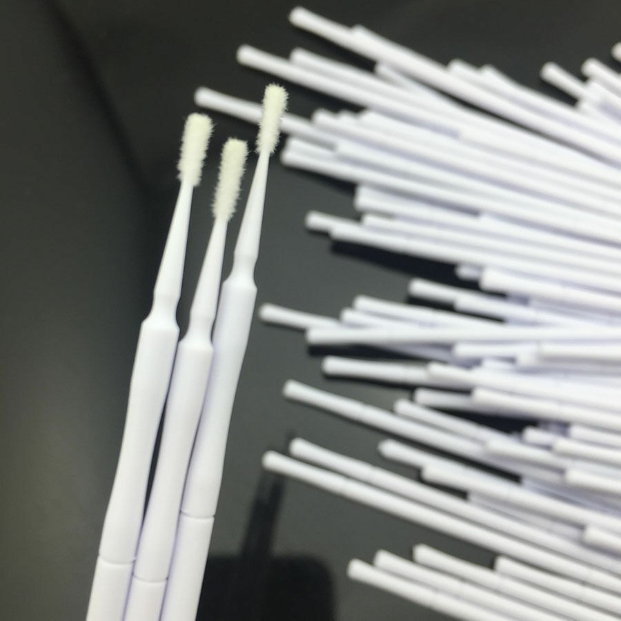 100Pcs Dental Micro Brush Disposable Tooth Applicators Tips Cylinder/Fine/Medium