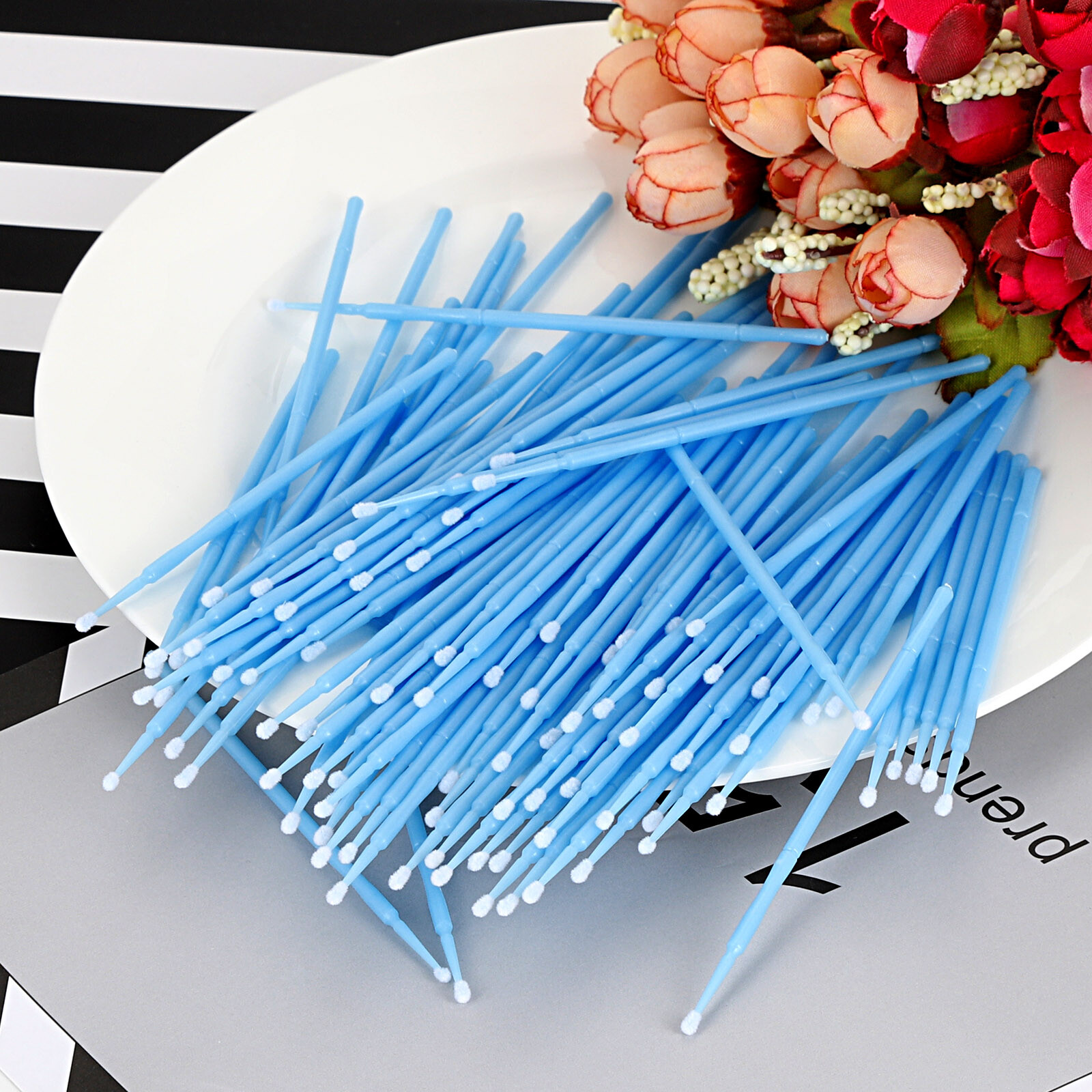 100× Dental Disposable Micro Brushes Applicators Dentistry Odontologia Extension