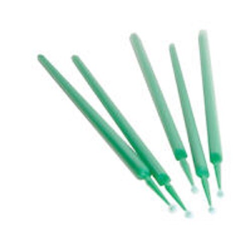SDI 8100117 Points – Fine, Light Green Disposable Brush Appli 400/BX