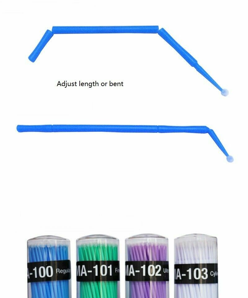 Wholesale Dental Disposable Micro Applicator Brush Bendable 1.2/1.5/2.0/2.5MM