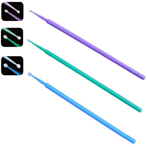 400 Pcs Dental Disposable Micro Applicator Brush Bendable 1.5/2.0/2.5mm S/M/L/XS