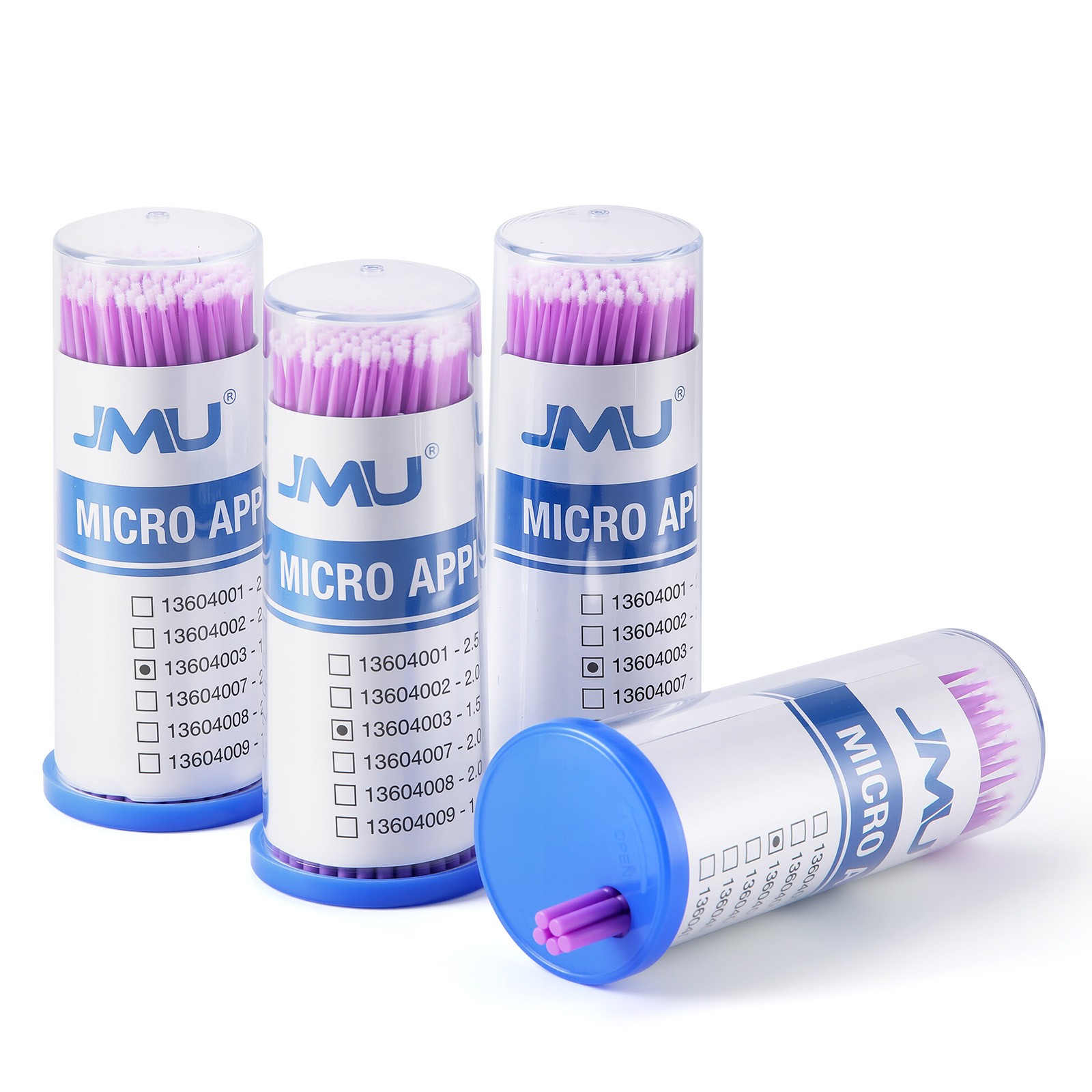 400pcs JMU Dental Disposable Micro Brush Microbrush Applicator Ultrafine 1.5mm