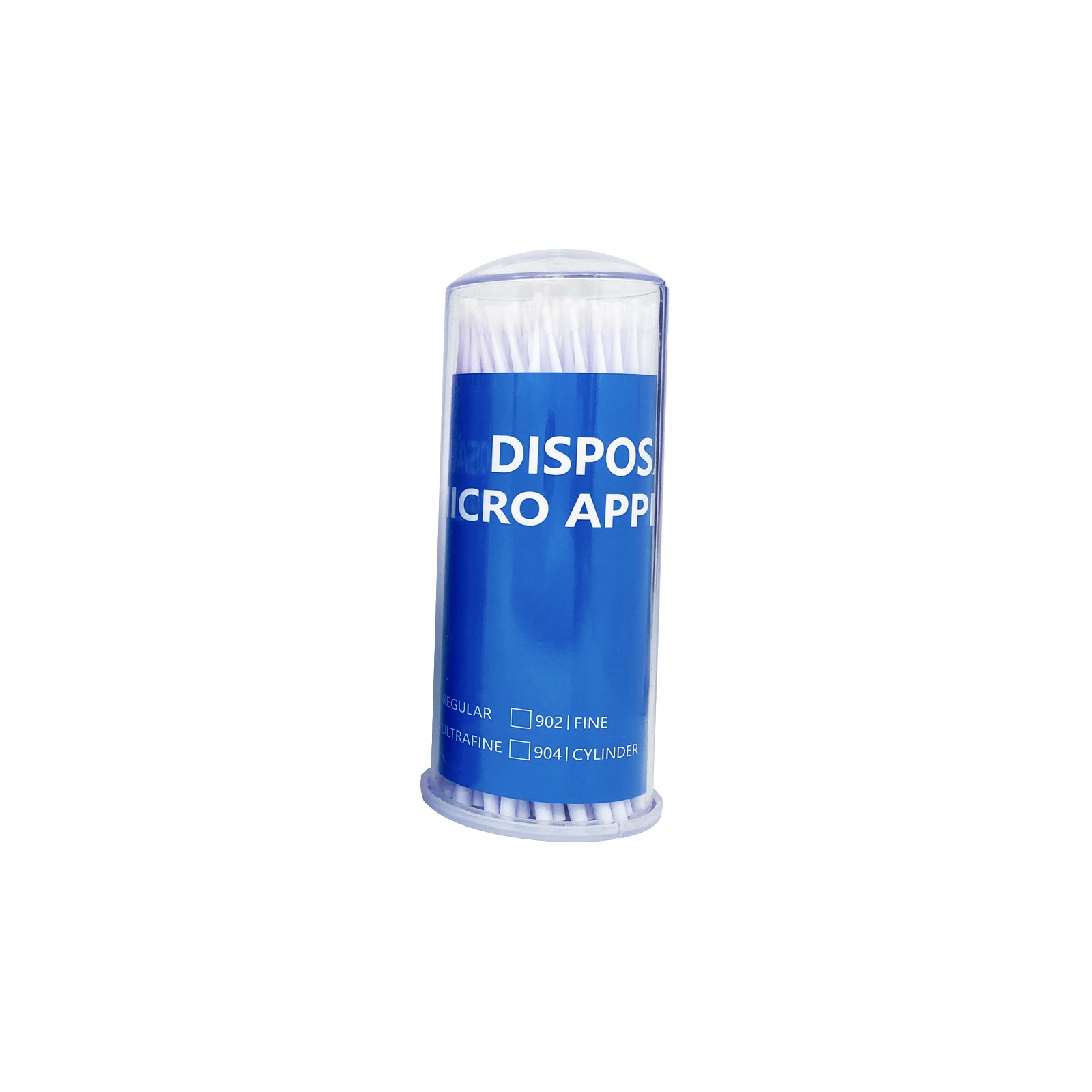 400pcs/bottle Disposable Micro Applicator Brush Dental Bendable white superfine