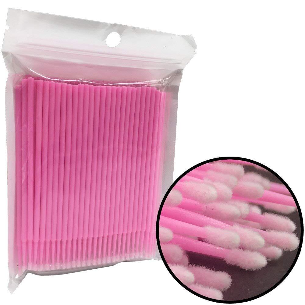 100/300/500pc Dental Micro Brush Disposable Eyelash Medium Tooth Applicators