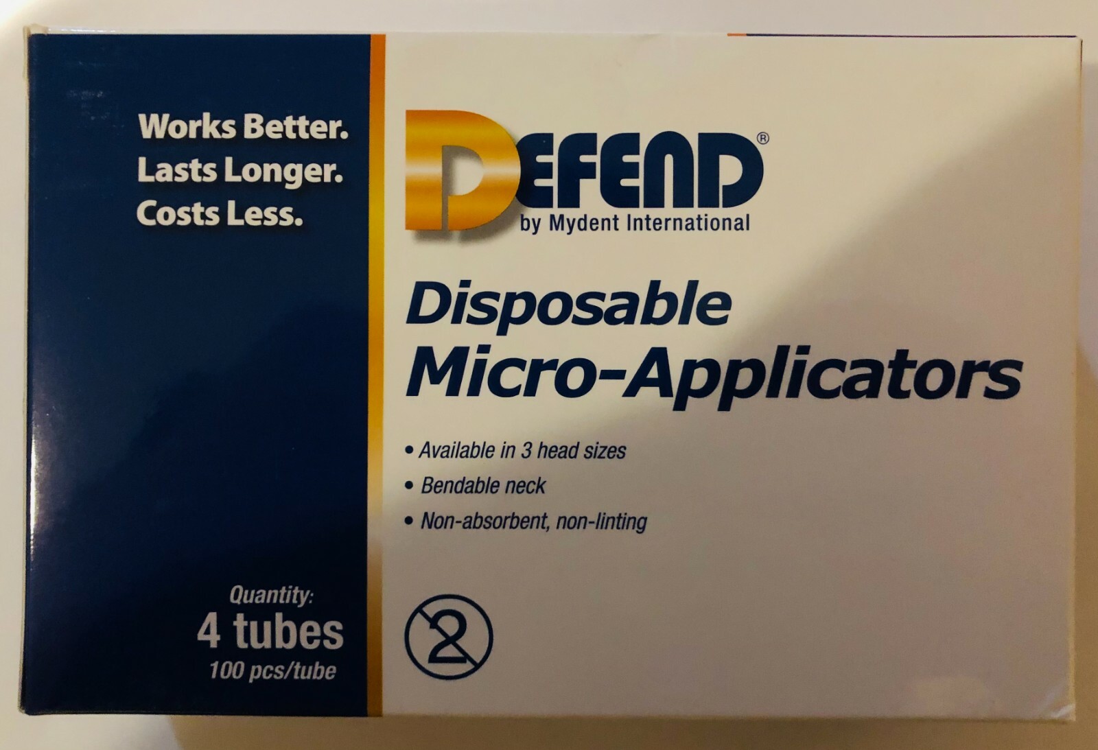 Defend Dental Disposable Micro Applicators Regular Purple Box/400 #MB-1103
