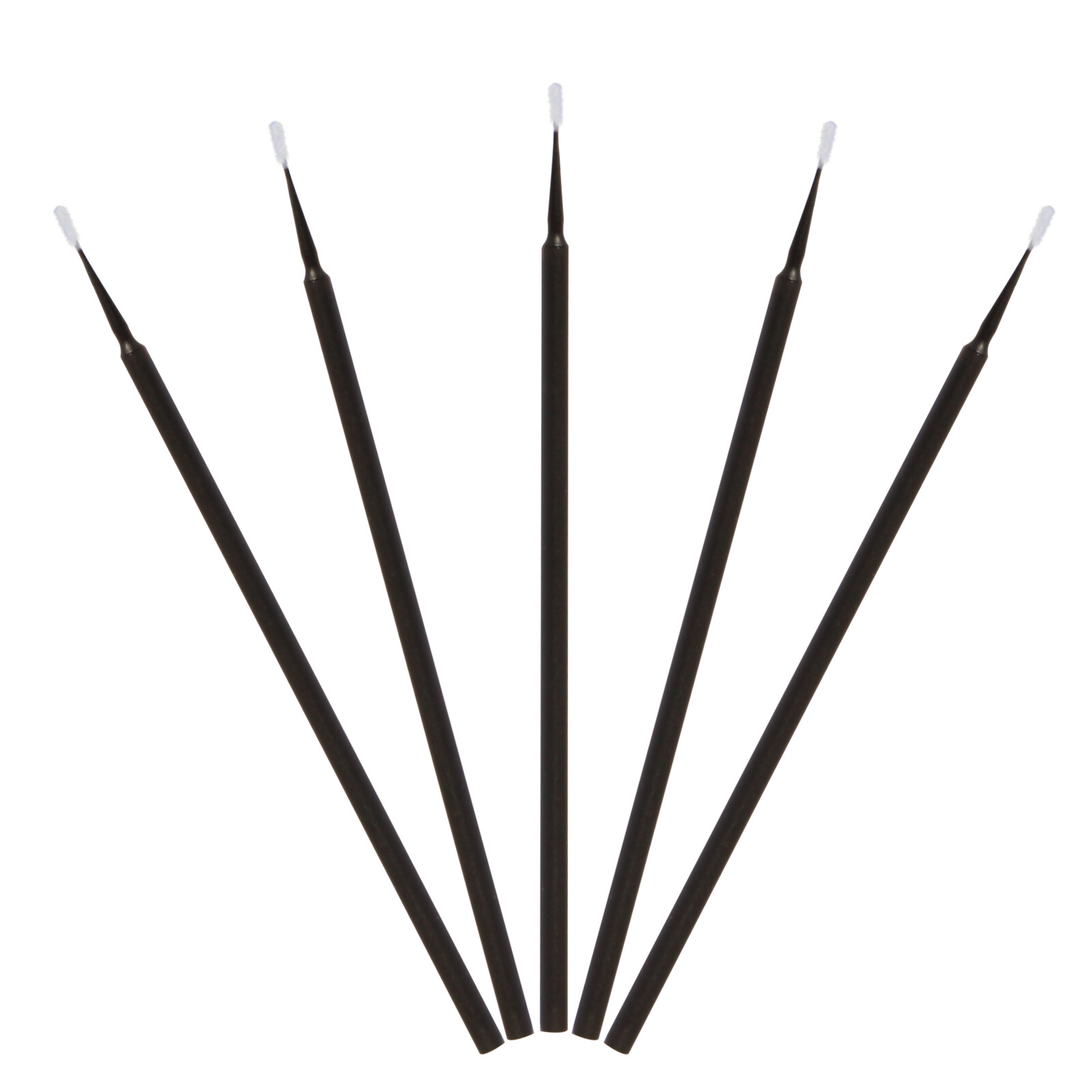 100 Micro Brushes Applicators Microbrush Dental Ultrafine Black 1.2 mm
