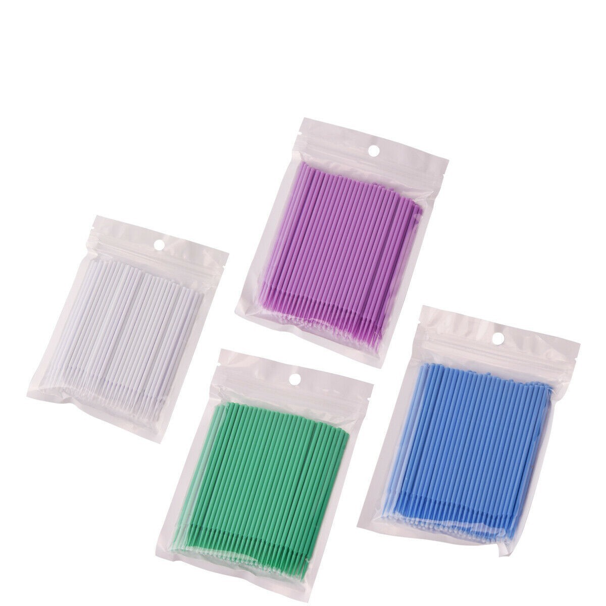 100Pcs/Pack Dental Micro Brush Disposable Materials Tooth Applicators 1.2-2.5mm
