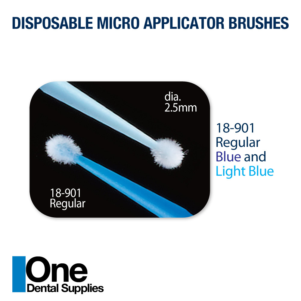 Dental Disposable Micro Applicator Regular Brushes 1000’s Pack