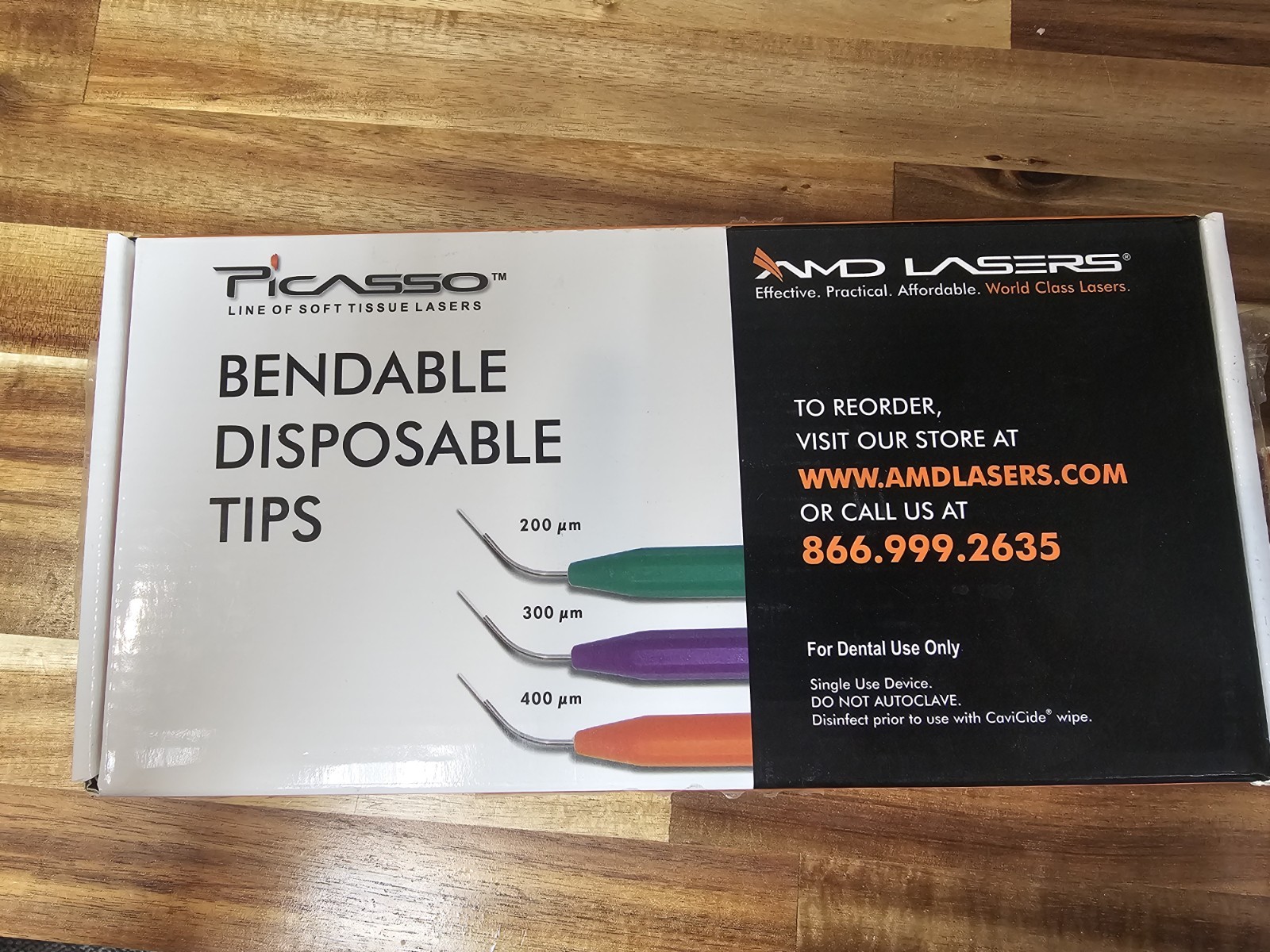 Picaso Bendable Disposable Tips. 8 Purple Tips