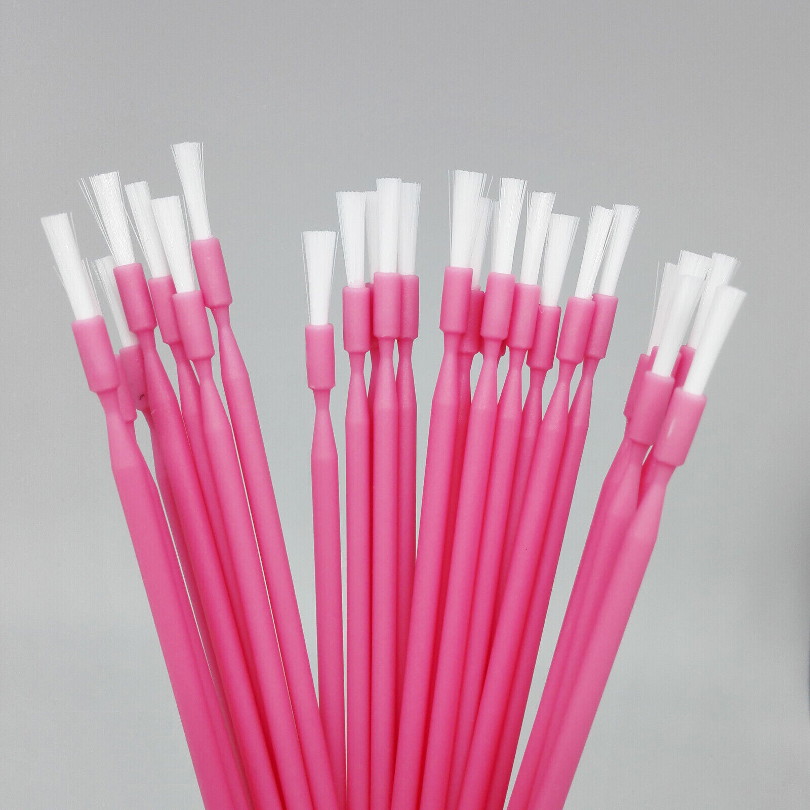 100Pcs Dental Disposable Bendable Micro Brush Applicator/Long Type/Taper Brush