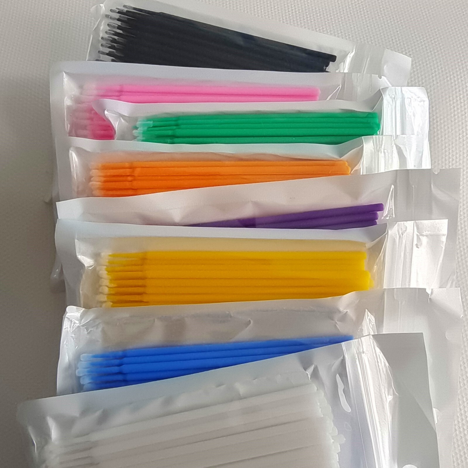 800Pcs Dental Disposable Applicators Tips Micro Brush 8 Colors For Chose