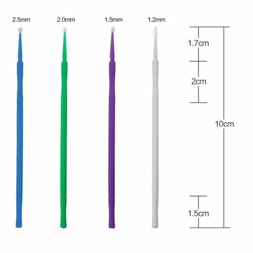 Dental Disposable 1.2/1.5/2.0/2.5mm Materials Micro Brush Tooth Applicators