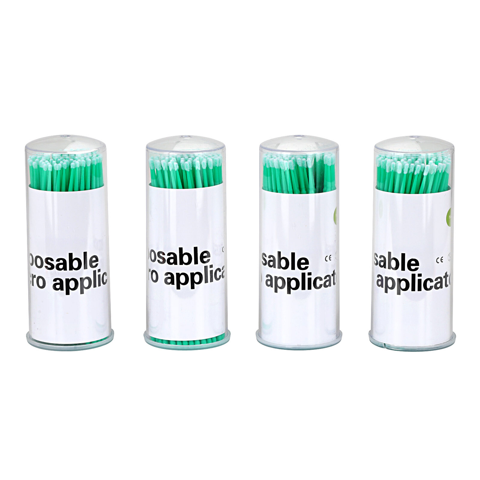 Dental Micro Brush Disposable Swab Tooth Applicators Small / Medium / Large