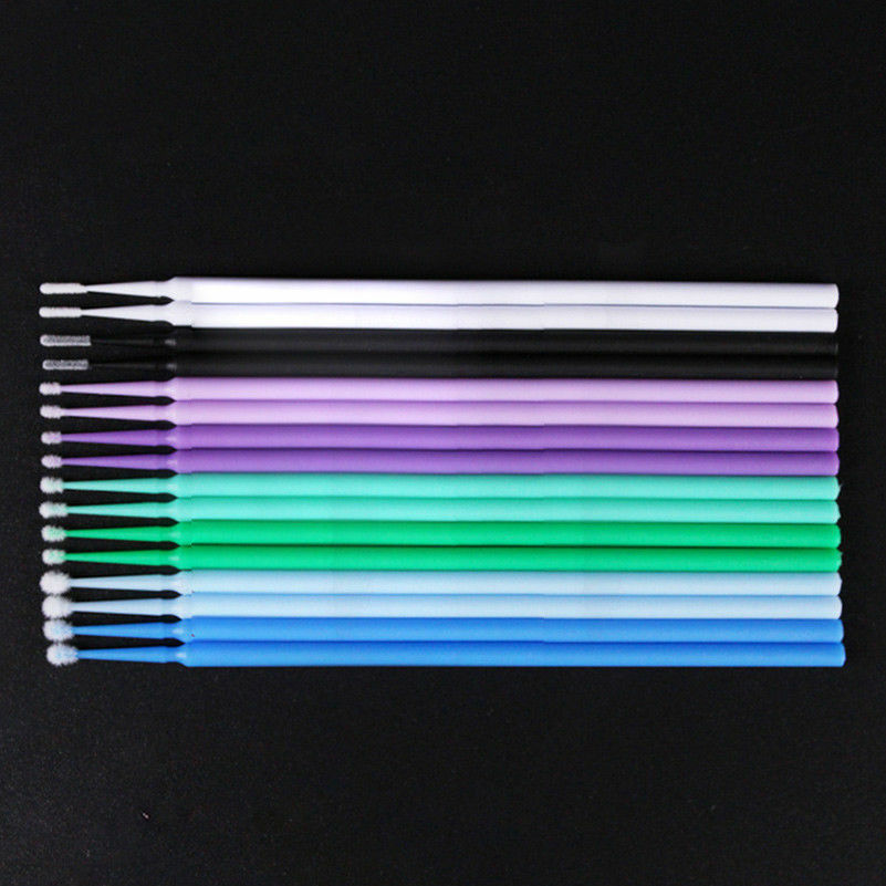 400 Pcs Dental Disposable Micro Applicator Brush Bendable 1.5/2.0/2.5mm S/M/L/XS