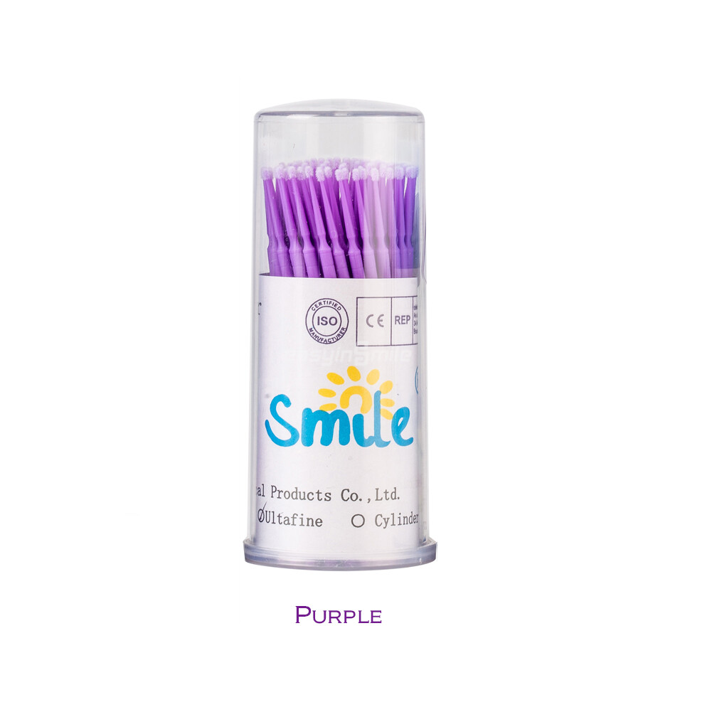 Easyinsmile Disposable Dental MICRO Brush APPLICATOR 0.8-1.2/1.0/1.5/2.5mm 100pc