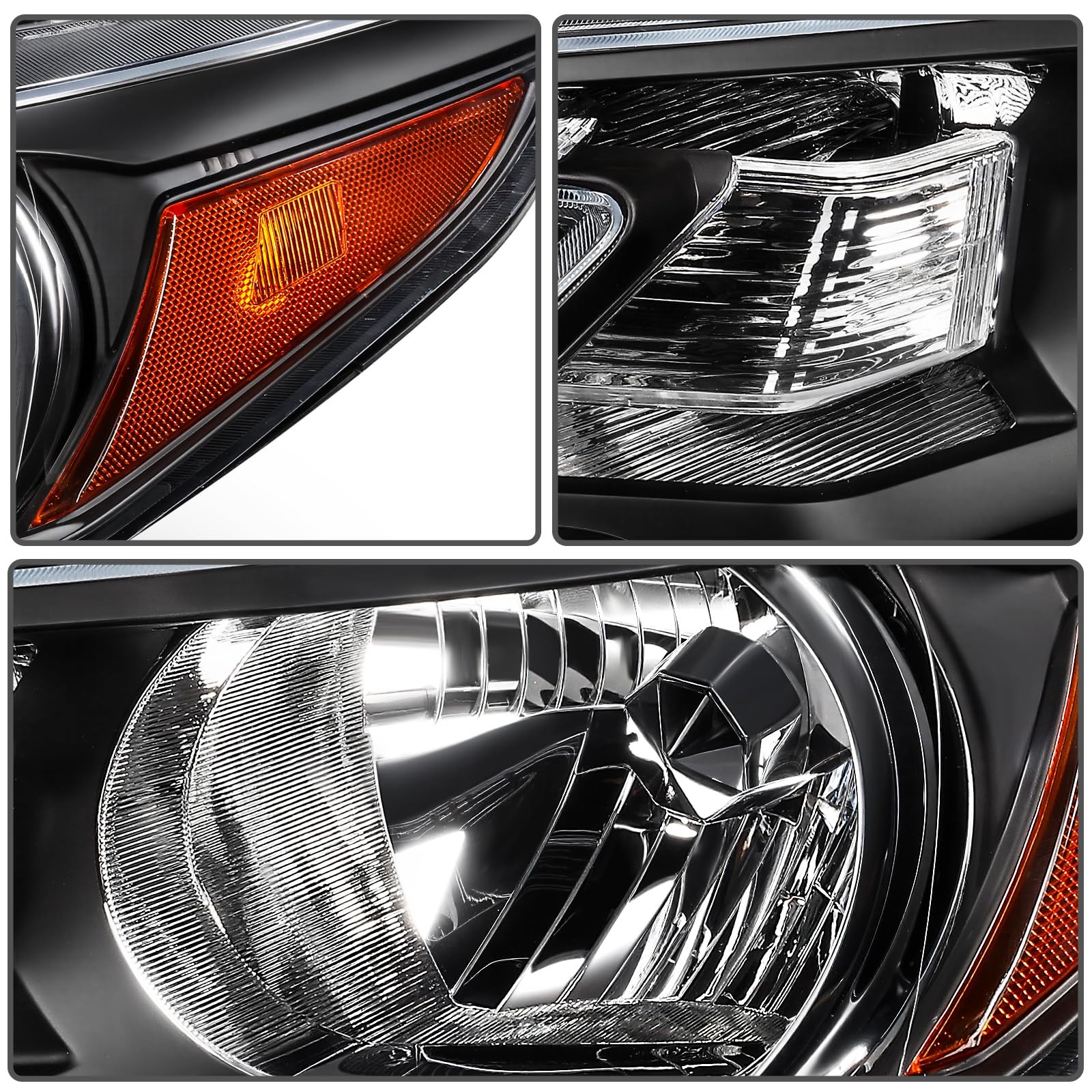 Headlight Assembly Left 2012-2014 Honda CR-V Black Housing 33150T0AA01