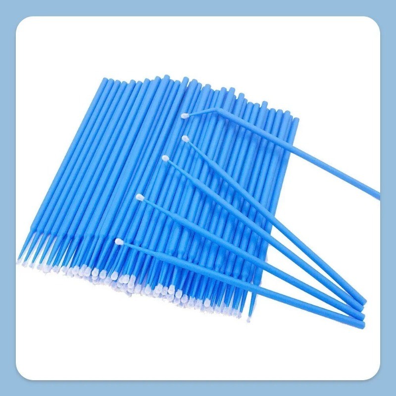 Dental Disposable Micro Brush Tips Bendable Long Type& Tapered Applicators 100pc