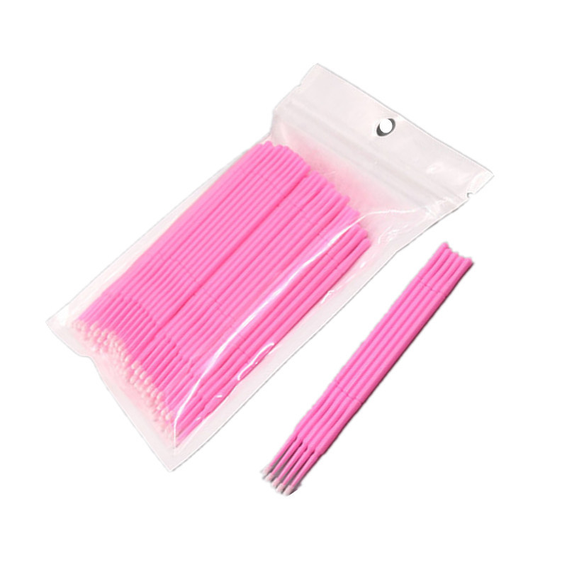 Dental Micro Brush Applicators Disposable Makeup Eyelash Brush Swab Mascara Wand