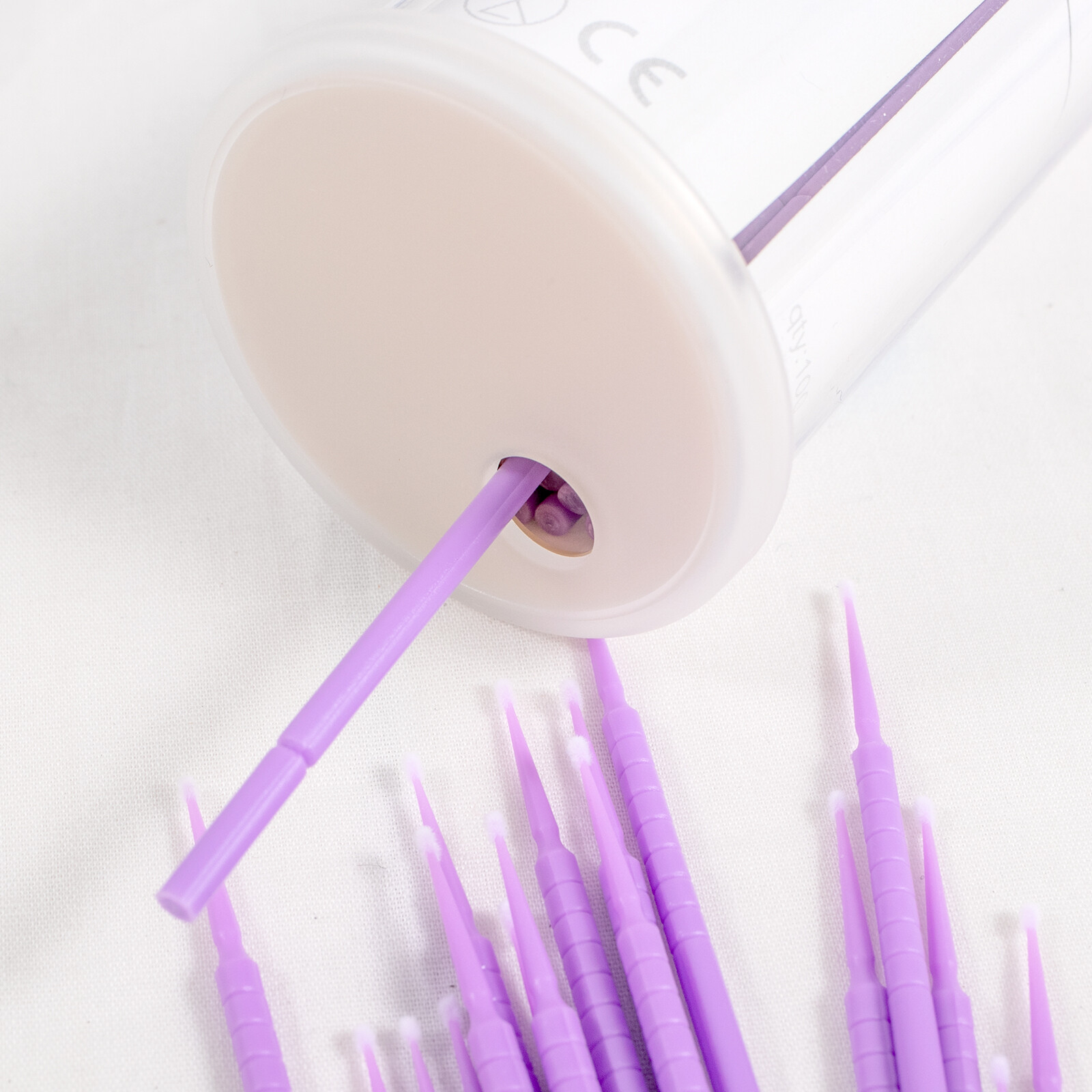 400 Dental Micro Brush Microbrush Bendable Applicator Tips Regular Blue 2.5mm