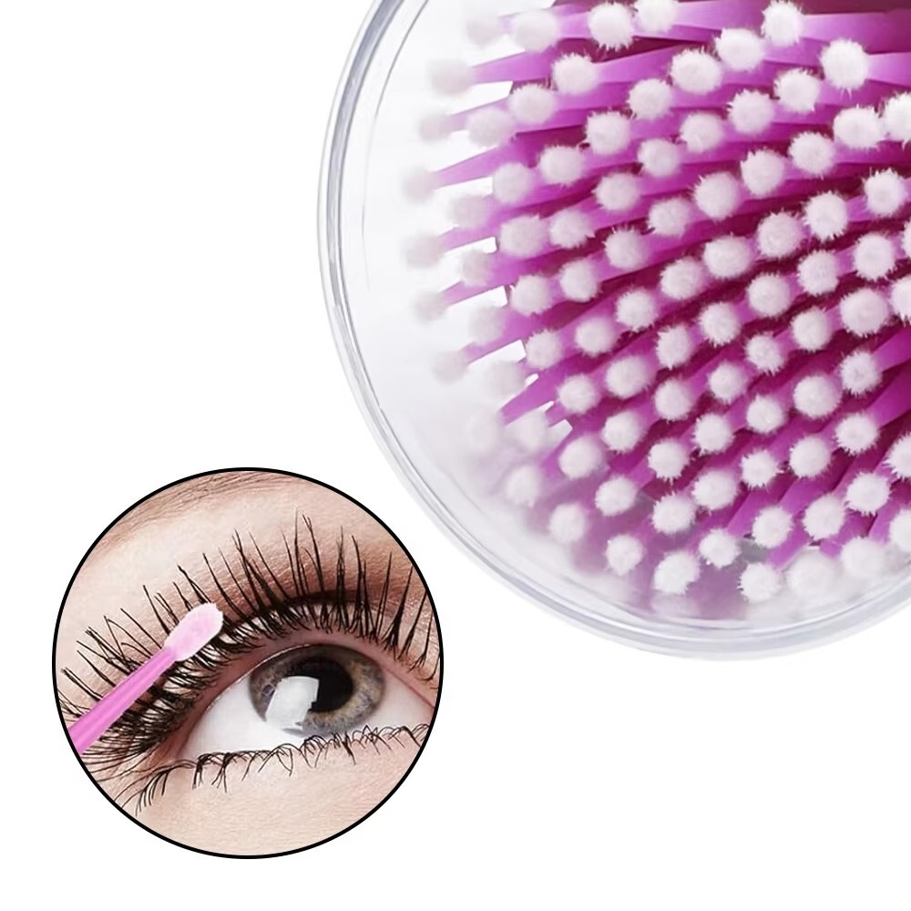Dental Microbrush Disposable Bendable Micro Applicator Soft Tips Cleaning Brush