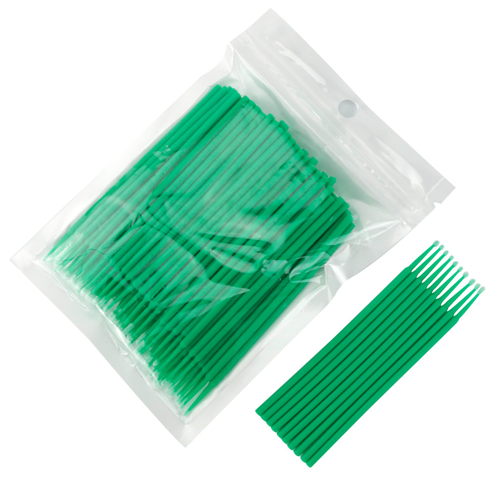 100/300/500pc Dental Micro Brush Disposable Eyelash Medium Tooth Applicators