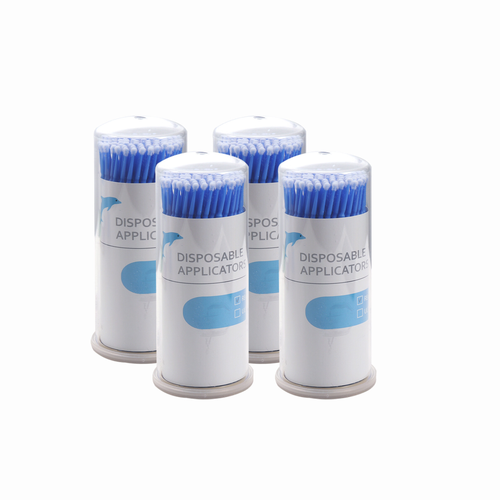 400Pcs Dental Microbrush Applicators Tips Micro Brush Regular Fine Ultrafine