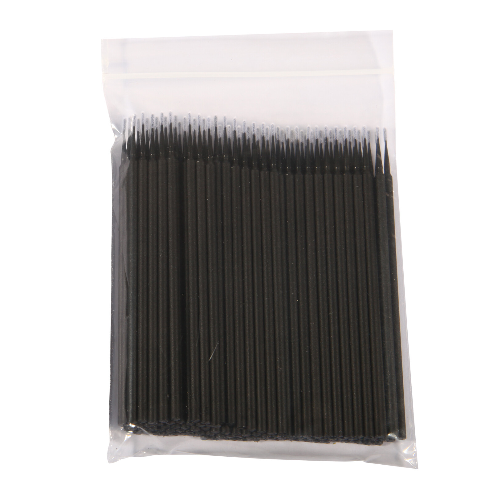 100 Micro Brushes Applicators Microbrush Dental Ultrafine Black 1.2 mm