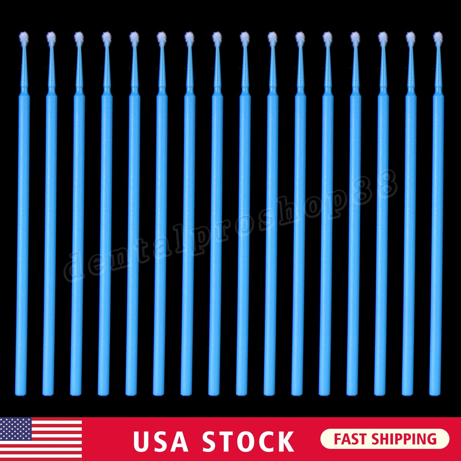 400 Microbrush Micro Brush Applicator Tips for Makeup Eyelash Dental Super Fine