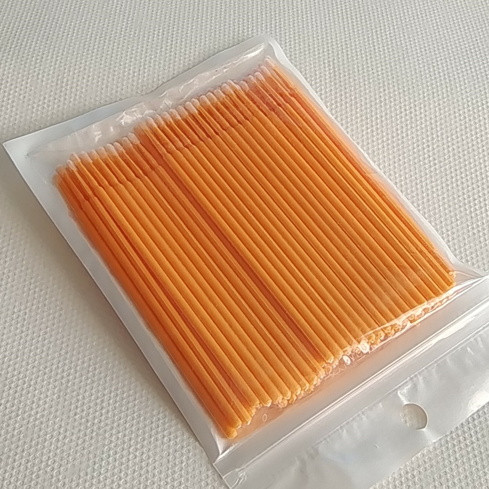 Dental Microbrush Disposable Applicators Tips Micro Brush Cleaning Orange Lot