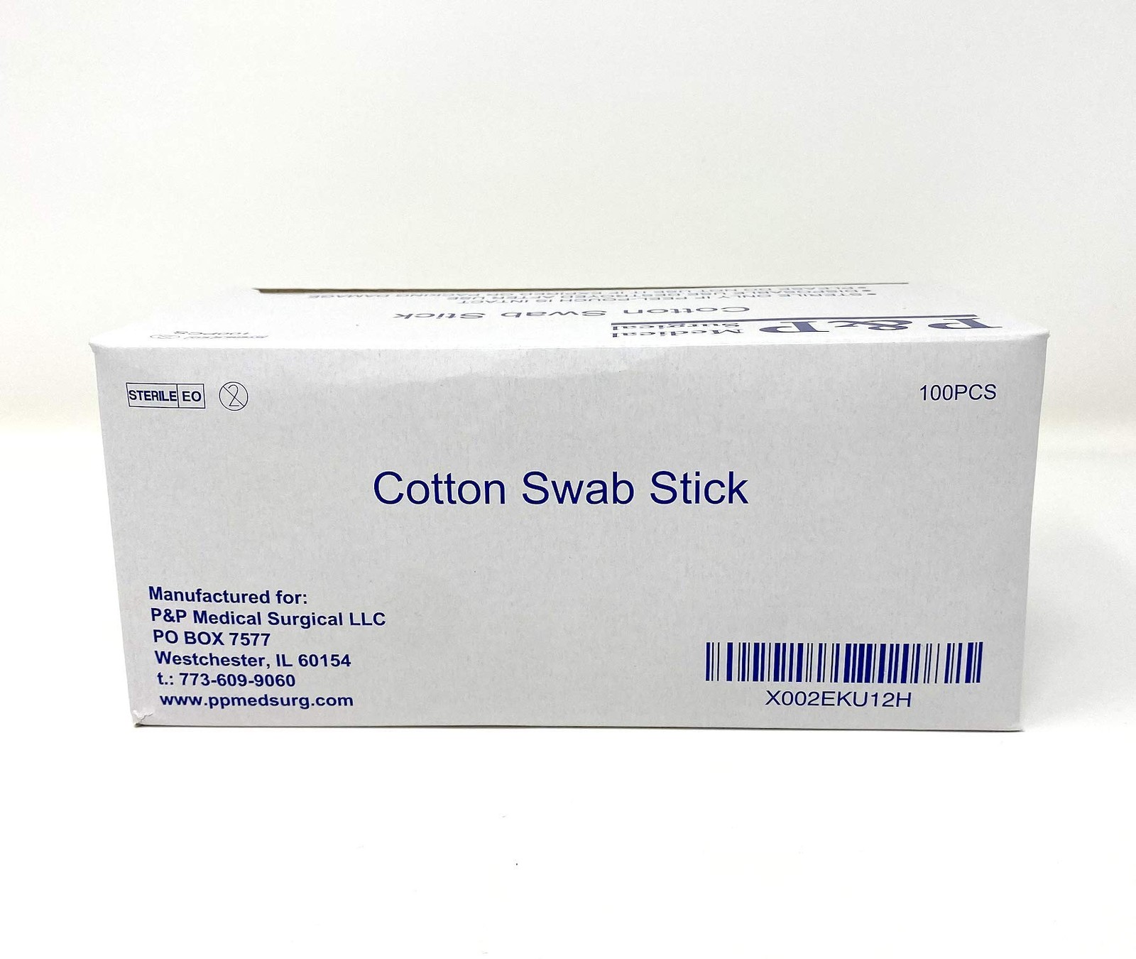 Sterile Cotton Tipped Applicator 6″ by P&P MEDICAL 6 Inch (Length Only)