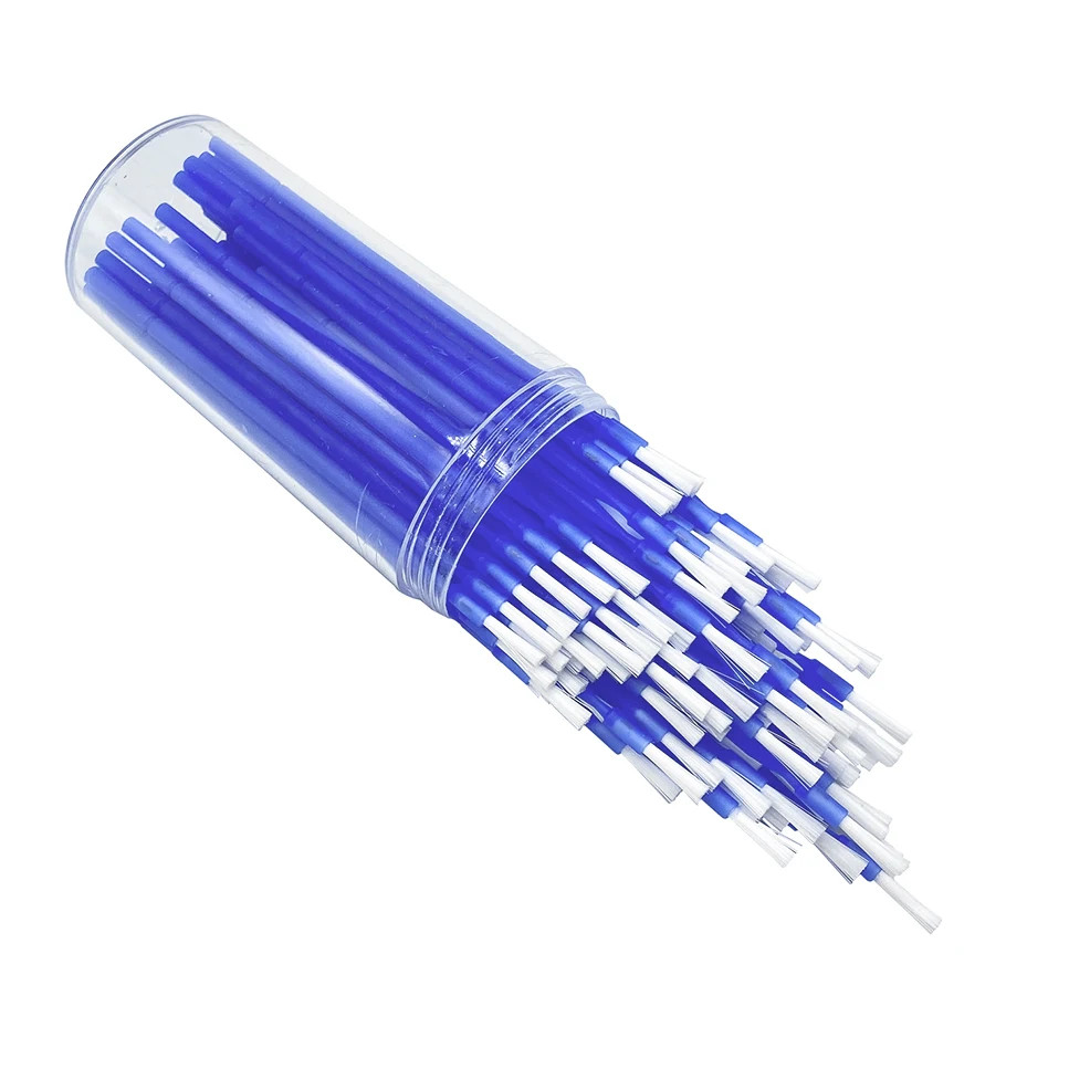 100Pcs/Bottle Dental Long Disposable Micro Brush Applicators Brushes