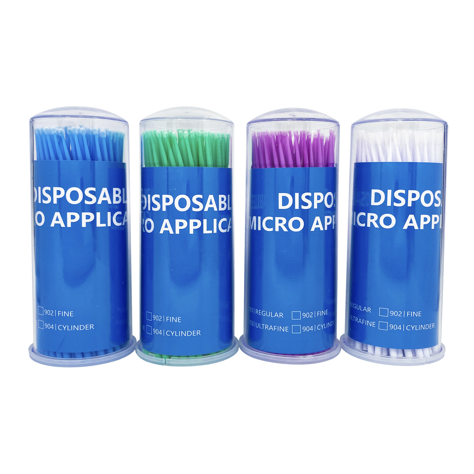 400 Pcs Dental Microbrush Micro Brush Applicator Tip Regular/Fine/Ultrafine