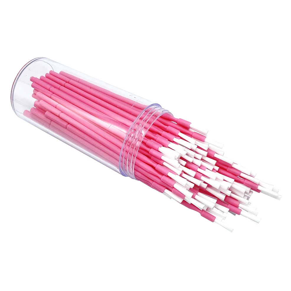 100Pcs/Bottle Dental Long Disposable Micro Brush Applicators Brushes