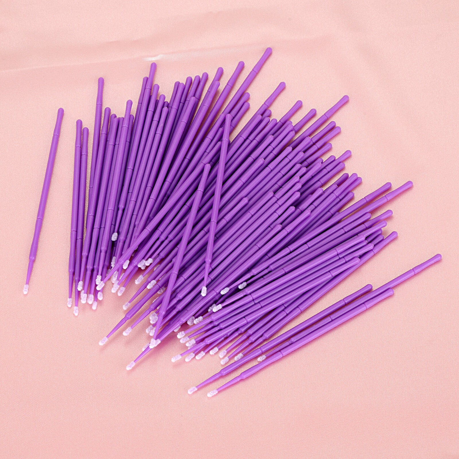 400 Pcs Dental Disposable Micro Brush Eyelash Applicators Ultrafine 1.5mm Small