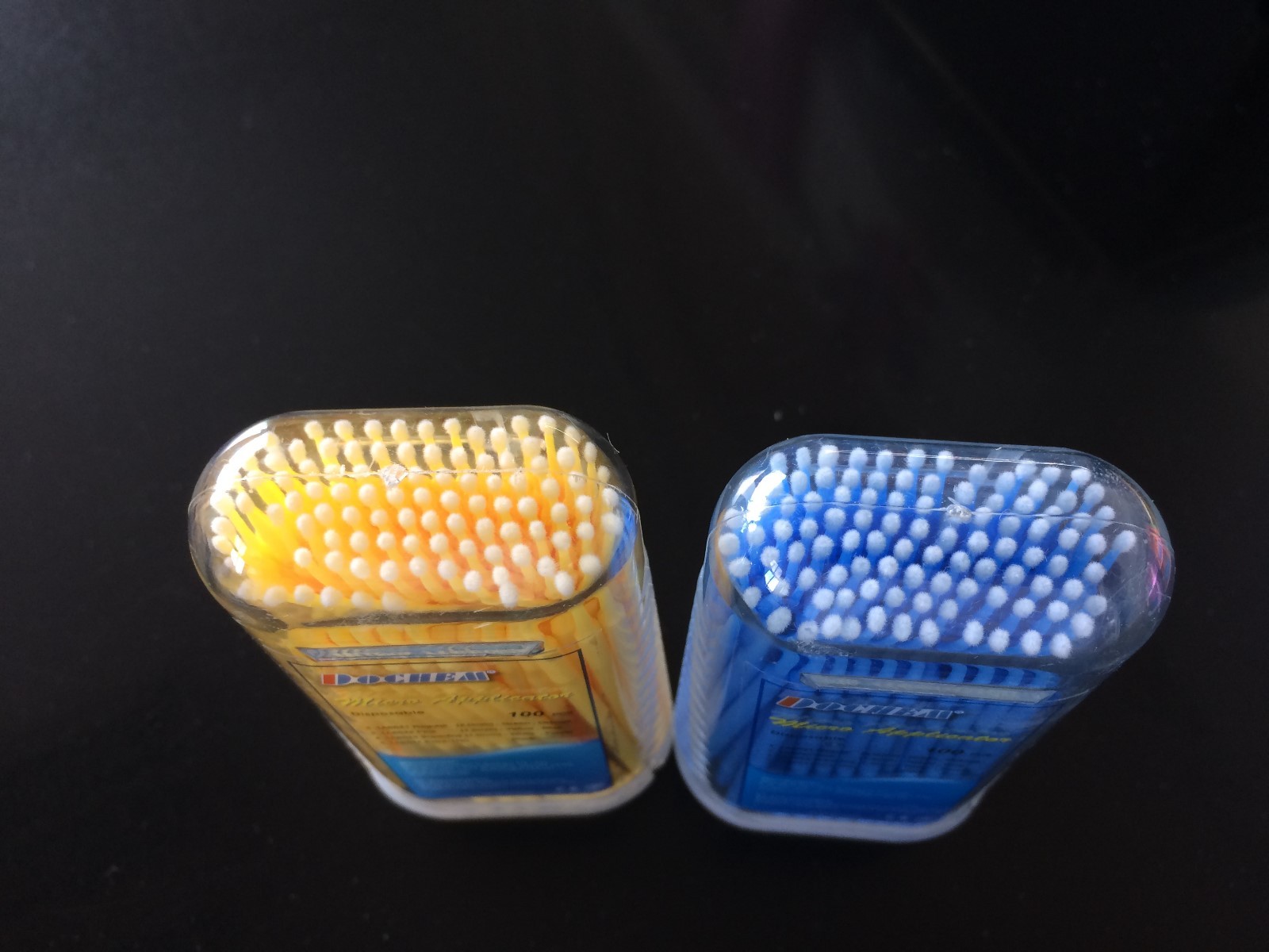 4 buckets Micro Applicator fine, 1.5mm 100pcs/bucket